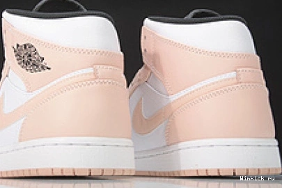 JORDAN TINT AIR 1 MID CRIMSON TOE 0816